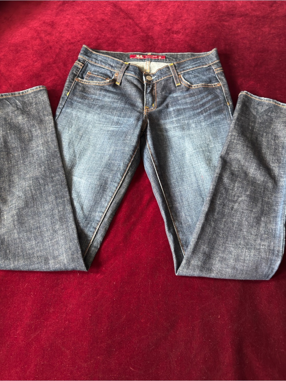 X2 Women's Straight Leg Jeans in Faded Blue Sz 27